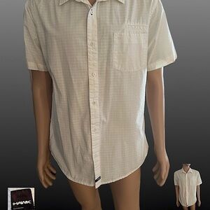 Tony Hawk Casual White XXL Button-Up Shirt